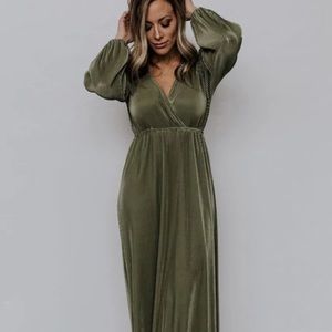 Baltic Born Venus Pleated Maxi Dress